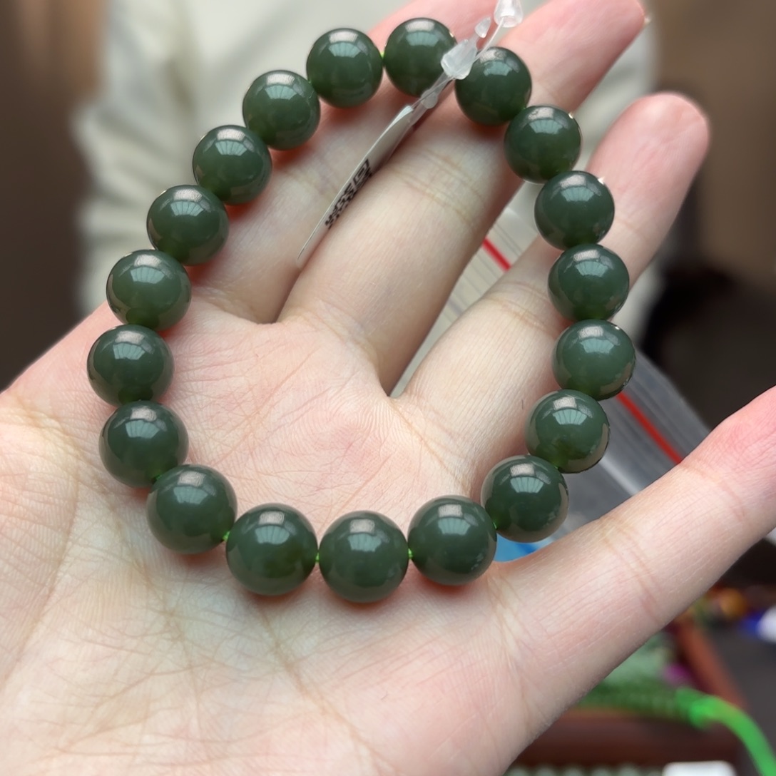 和田玉手串未镶嵌