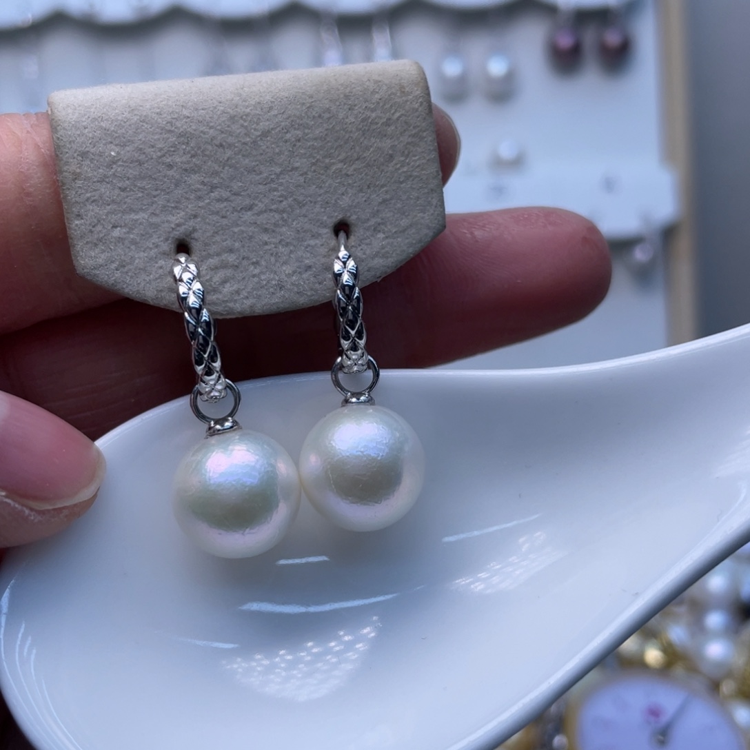 耳饰未镶嵌淡水珍珠