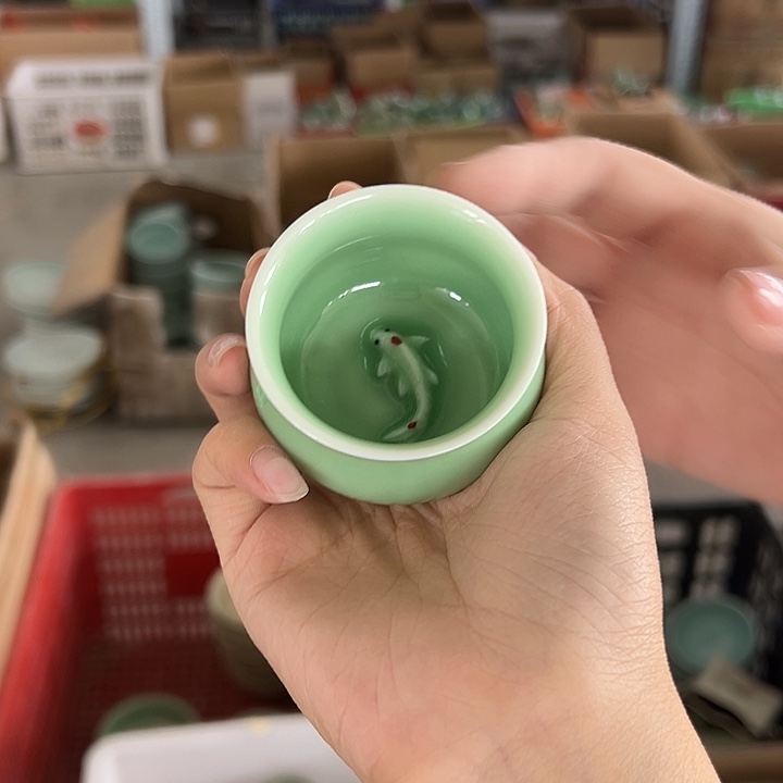 小米茶器龙泉青瓷