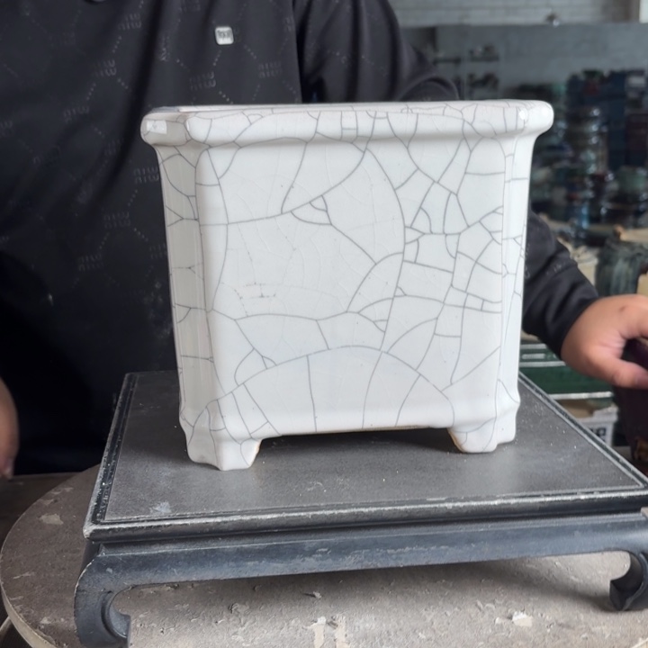 。一风堂石湾花盆 微瑕 内18*17