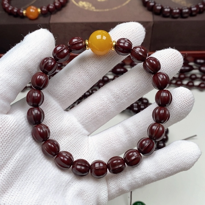 核桃手串/手链猴头鲨鱼