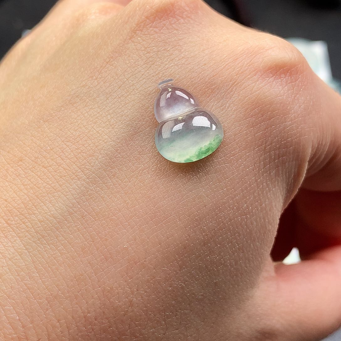 吊坠(不含链)未镶嵌翡翠葫芦