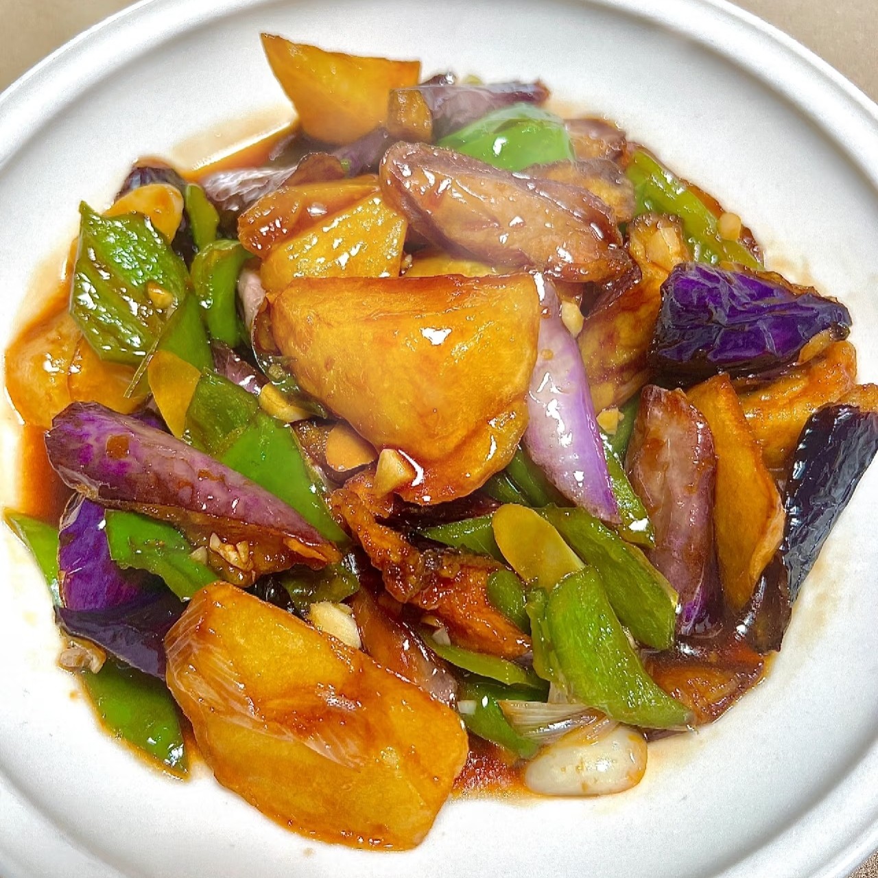 地三鲜【宛陵家宴】