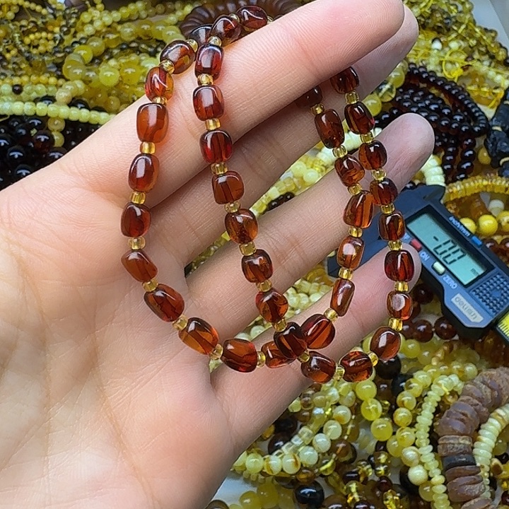 琥珀未镶嵌珠宝奇石