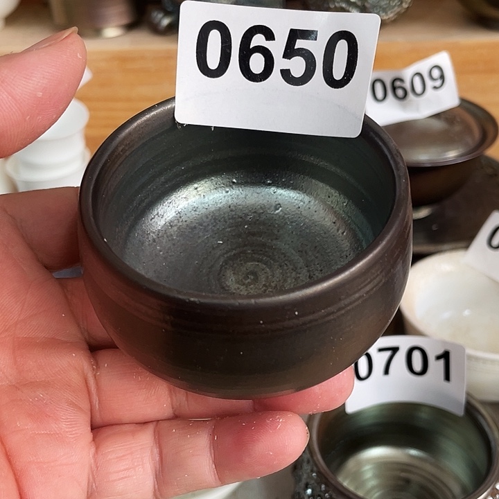 沅***礼杯子陶柴烧纯手工650