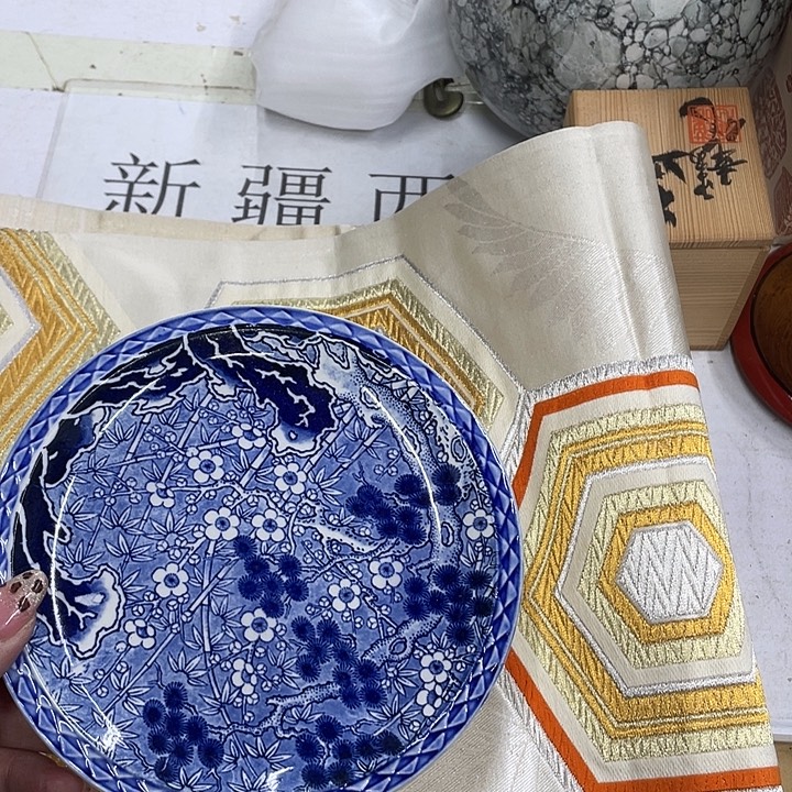 嘿***吔摆件老讷精品盘子