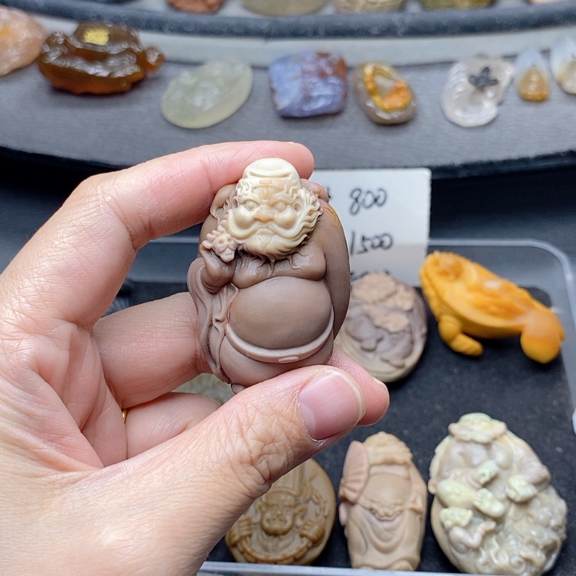 【闪购商品】定制石英质玉吊坠未镶嵌