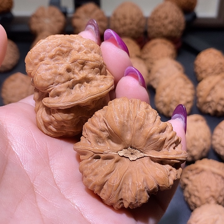 把件文玩核桃42金蟾聚宝盆