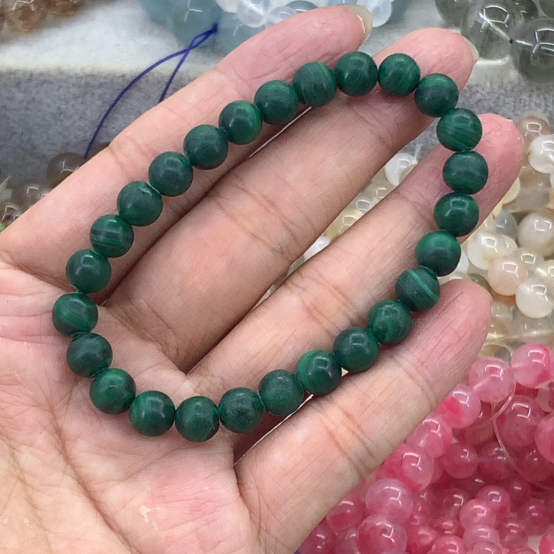 手链水晶未镶嵌孔雀石