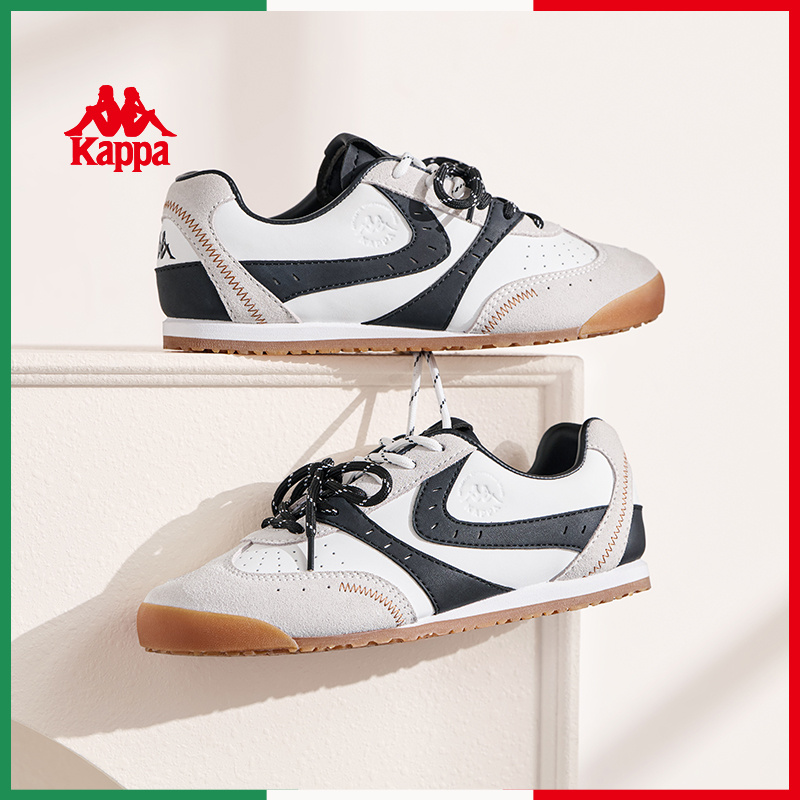 Kappa卡帕女鞋百搭德训鞋春季新款跑步鞋运动休闲鞋子K0FW5MM11CJ