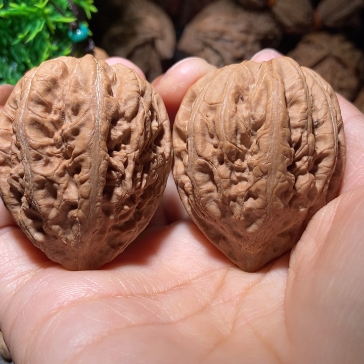 把件文玩核桃东北楸子小雪87