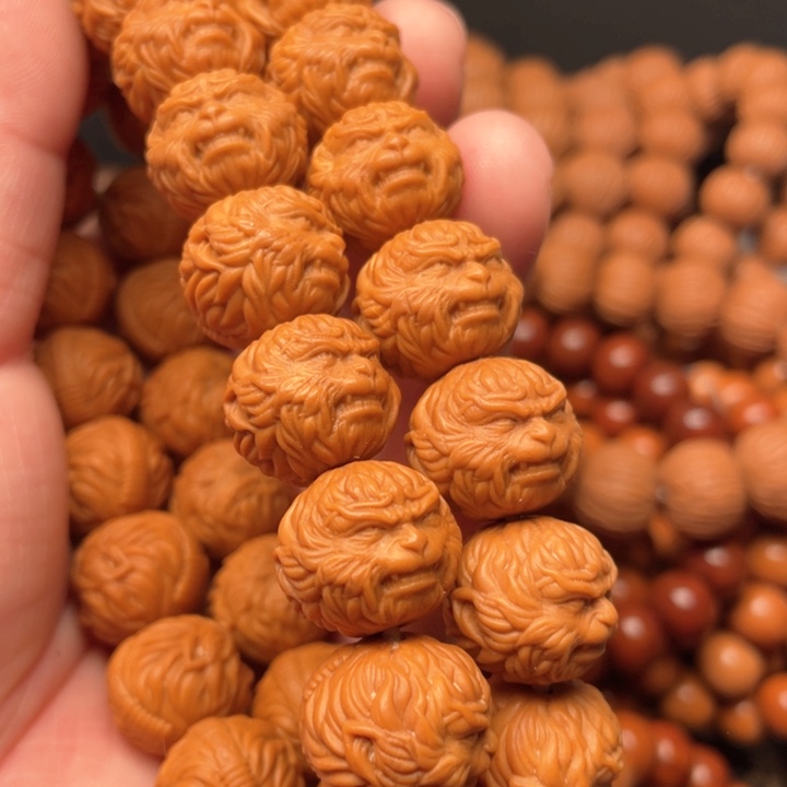 猴头核桃手串_****e黑神