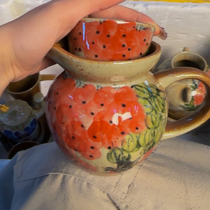 瓷片景德镇陶瓷手工手绘