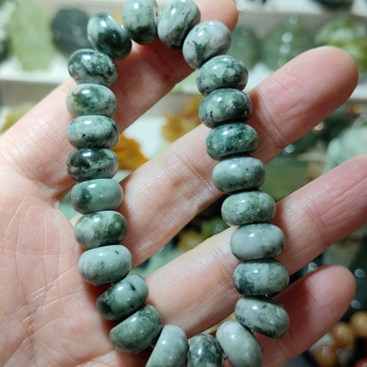 岫玉手串款式未镶嵌