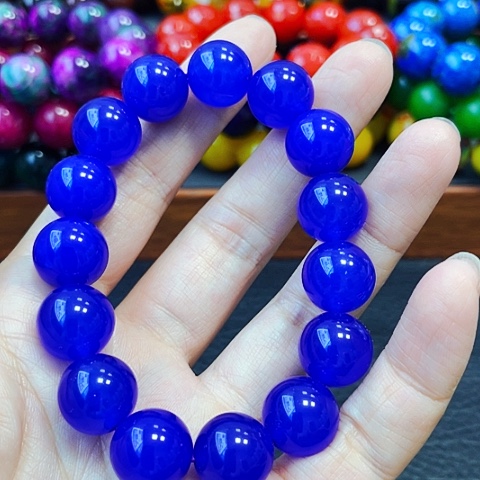 手饰玛瑙未镶嵌无极之蓝14