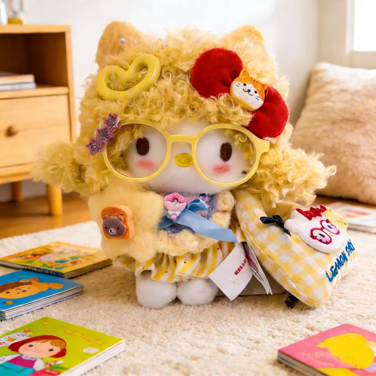 正版三丽鸥hellokitty包包挂件淘小宁七夕礼物闺密男友毛绒挂件