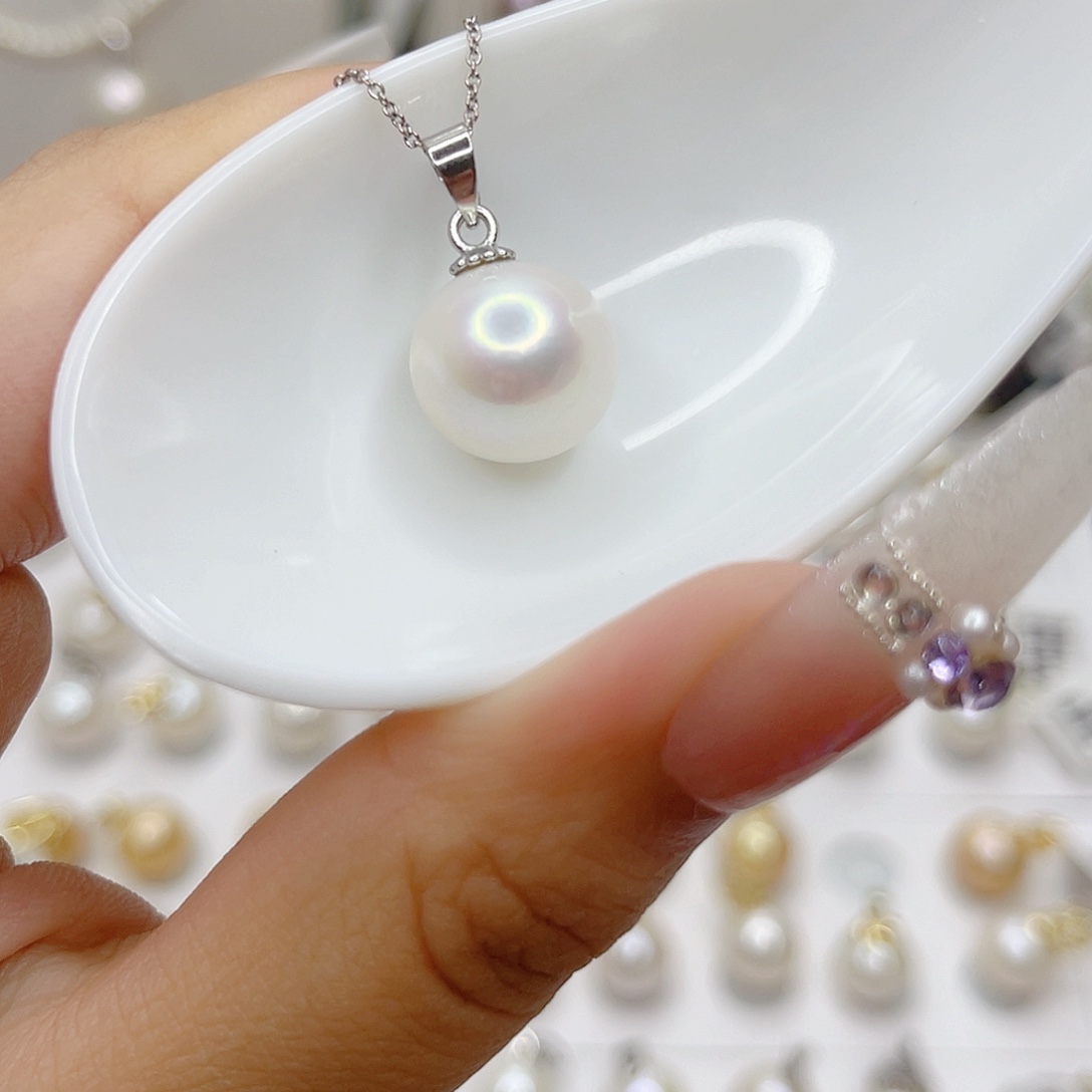 淡水珍珠合金吊坠(赠链)