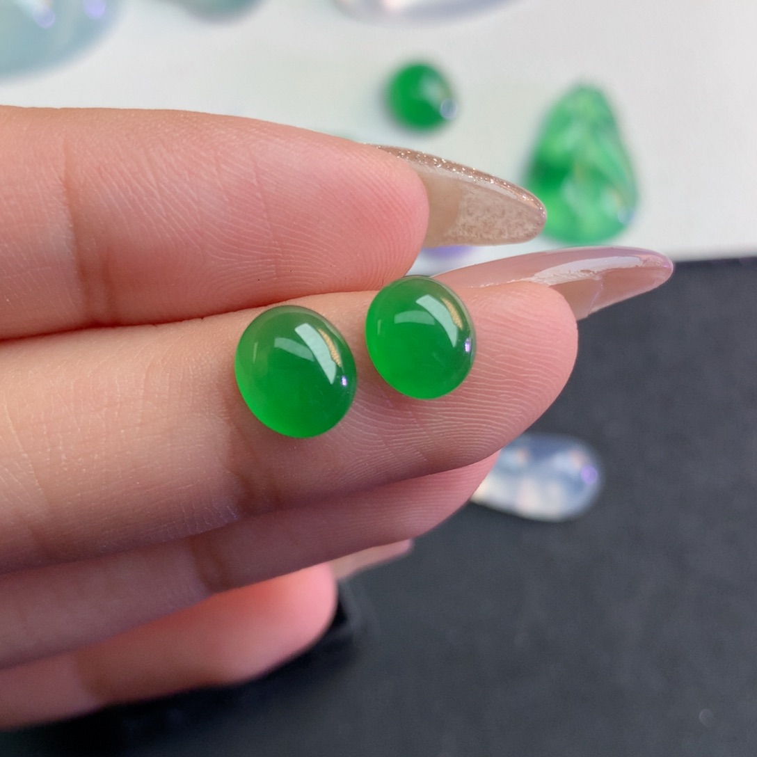 翡翠裸石7.65/6.86/2.91