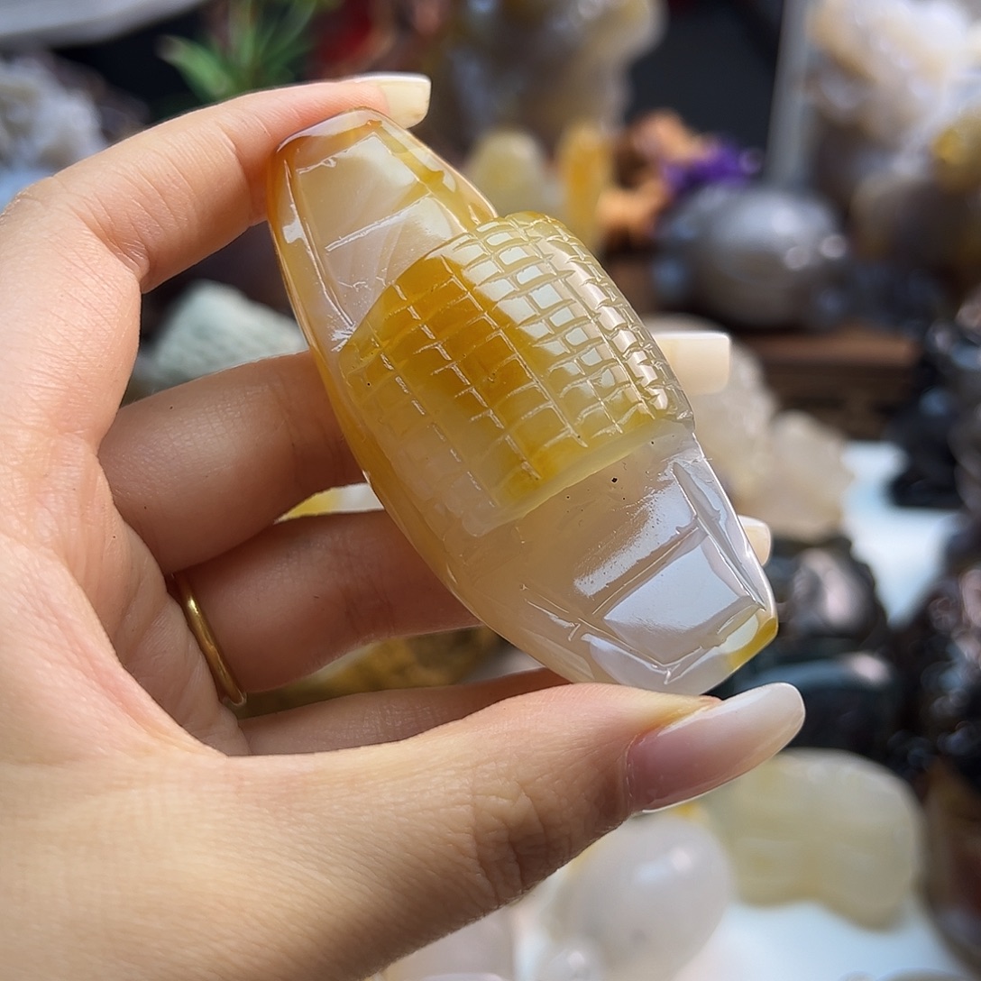 玛瑙/玉髓未镶嵌颈饰