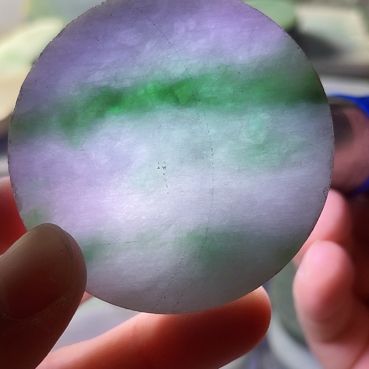 翡翠颈饰未镶嵌毛料45