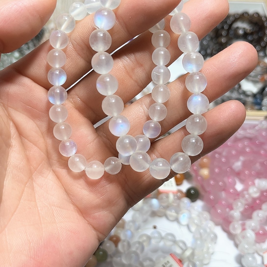 水晶手链未镶嵌蓝月光