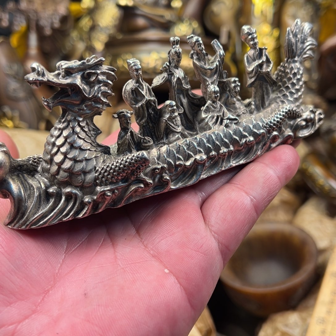 茶壶香炉铜器摆件