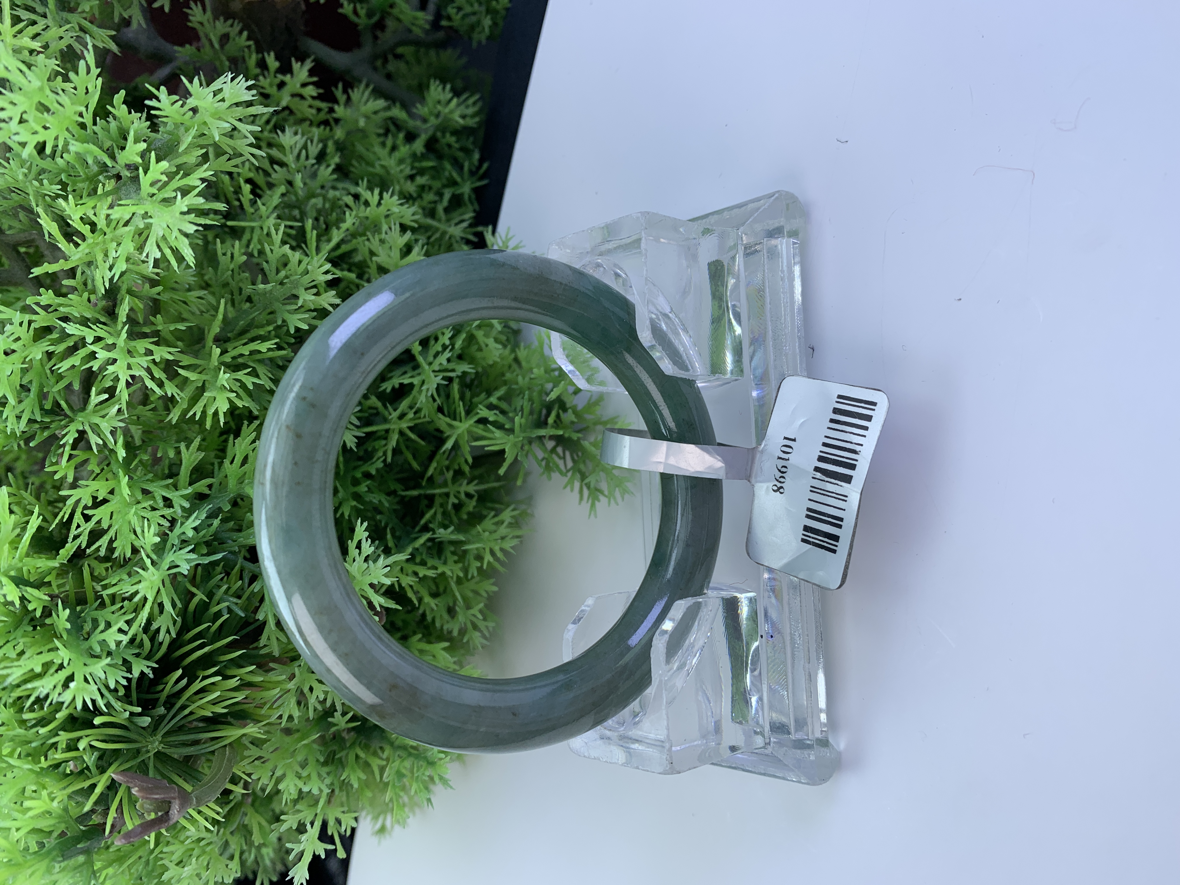 【刘思懿】天然缅甸A货翡翠手镯-I-24