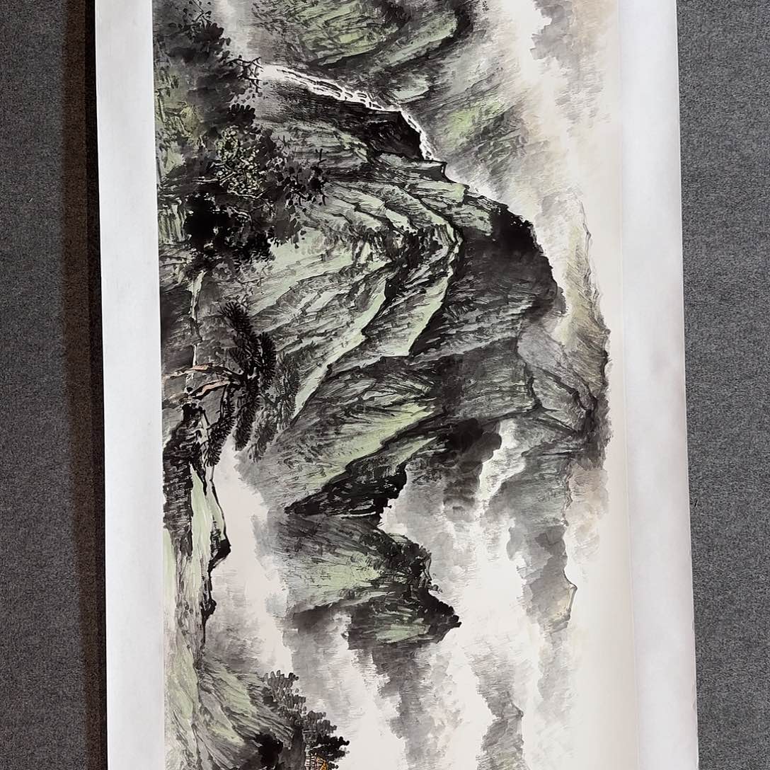 国画杜浩老师手绘作品