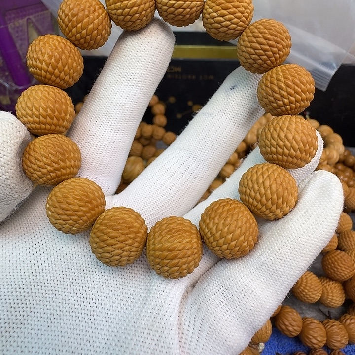 狂****猴头核桃手串猴头雕刻新龙鳞手串