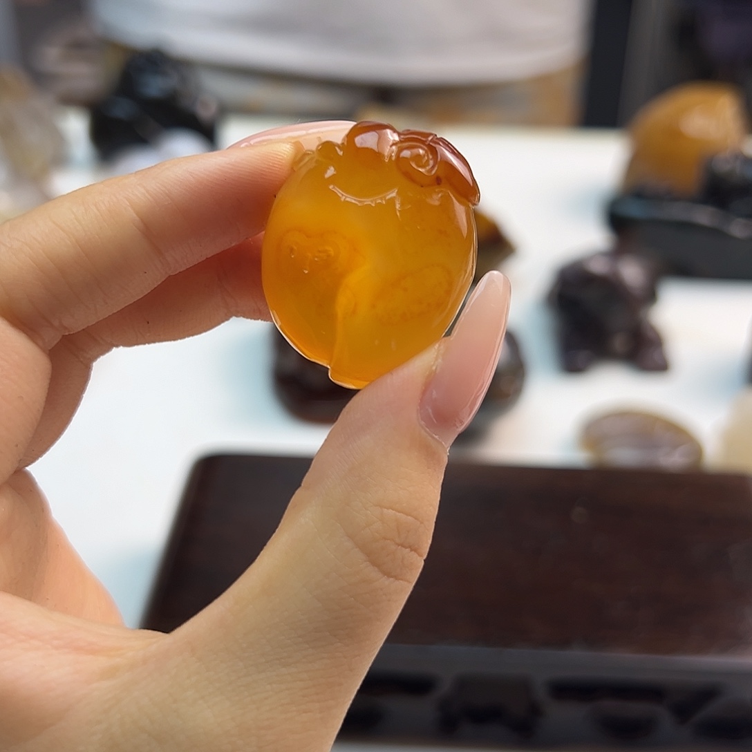 玛瑙/玉髓未镶嵌项链