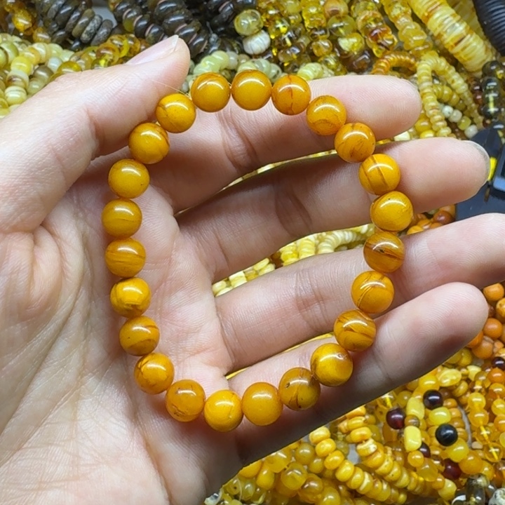 琥珀未镶嵌珠宝奇石