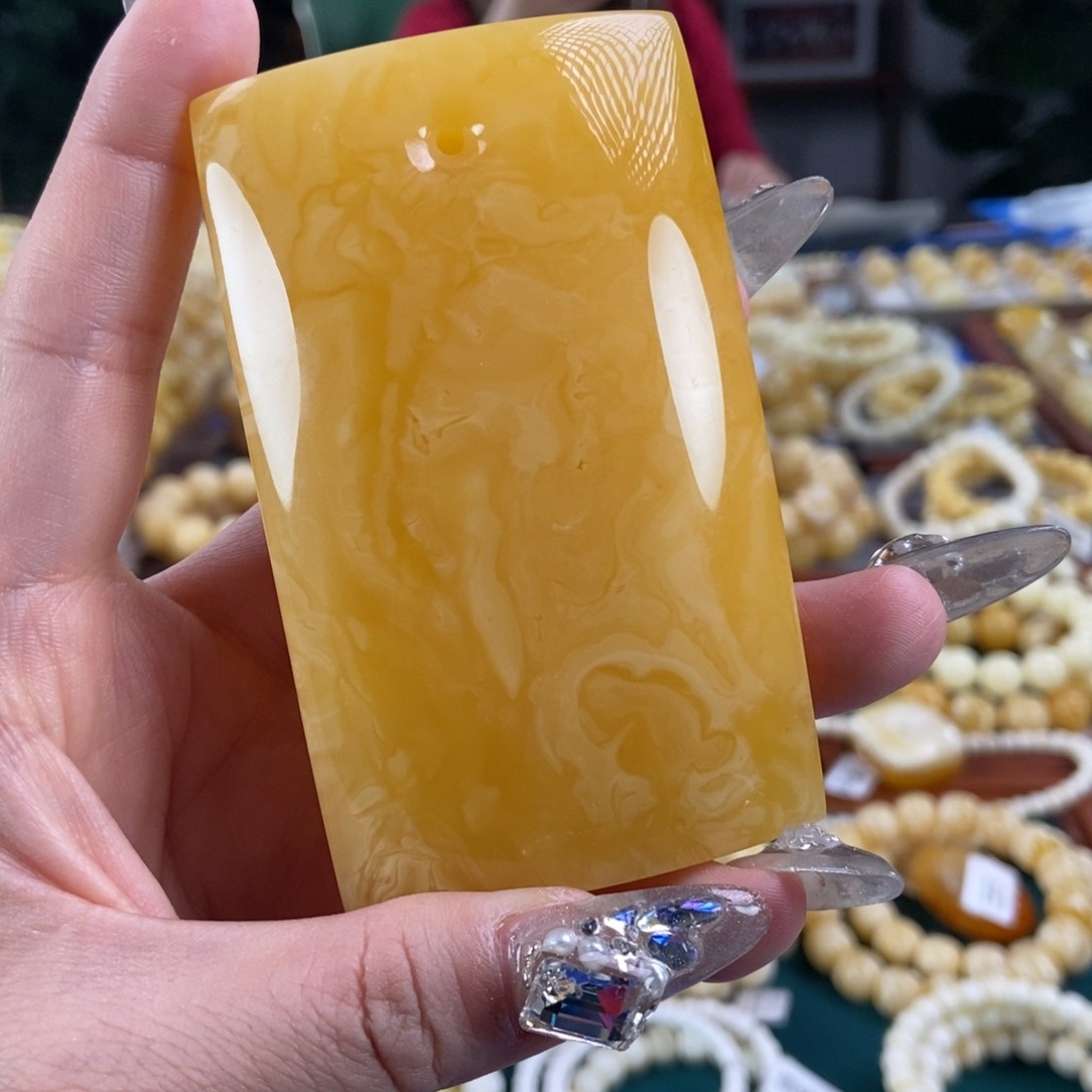 未镶嵌琥珀珠宝奇石无事牌78.97