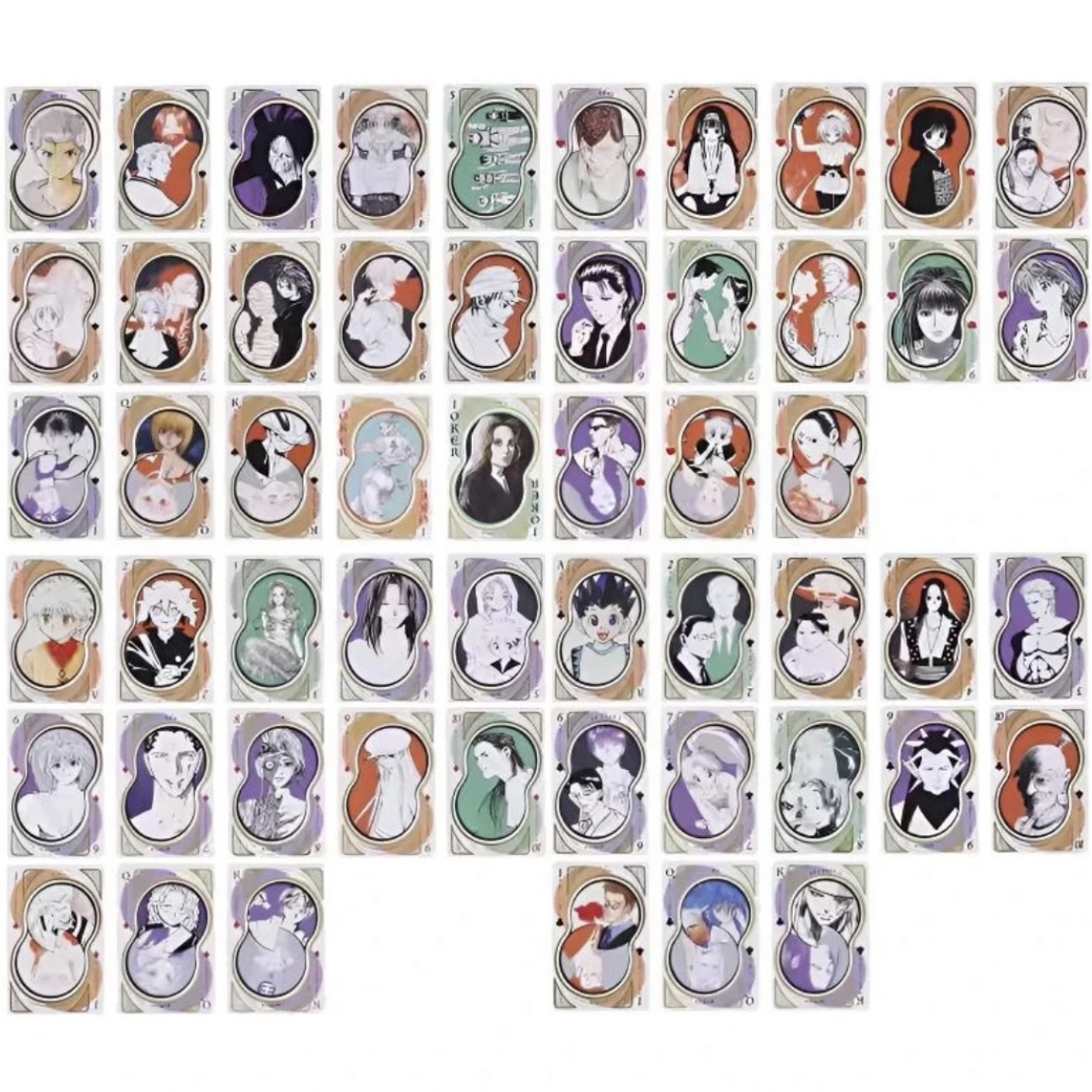 【富坚义博展】全职猎人多ip 扑克 下单默认代拆