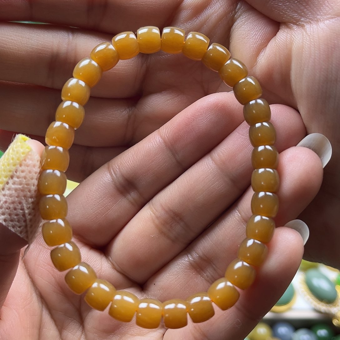 和田玉手串未镶嵌