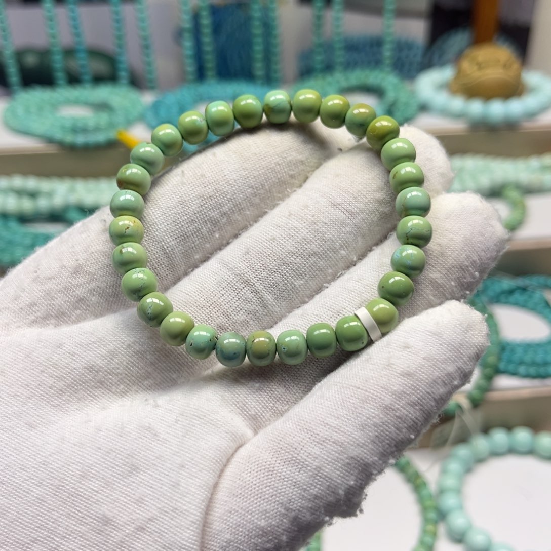绿松石未镶嵌手链