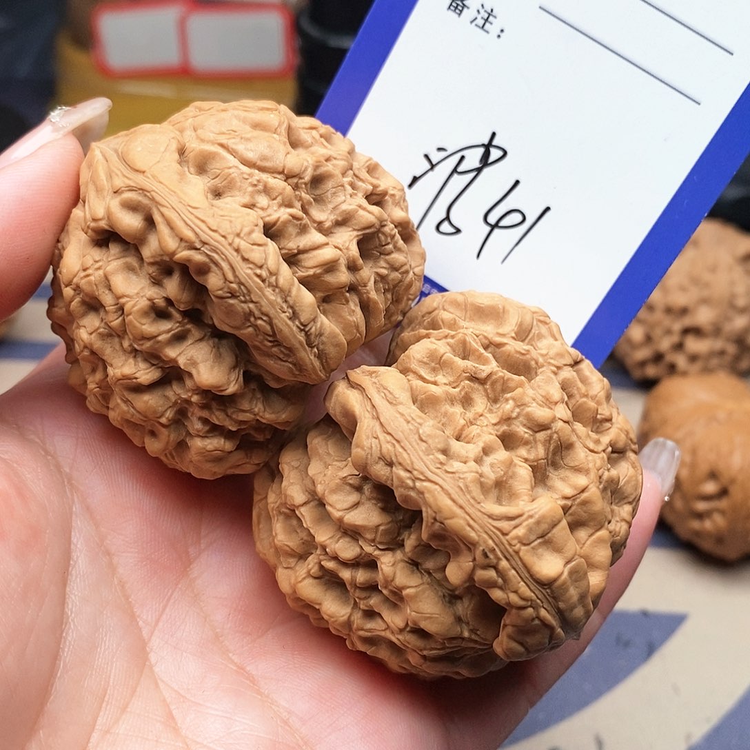 【闪购商品】文玩核桃把件耐*儿文玩核桃把件41