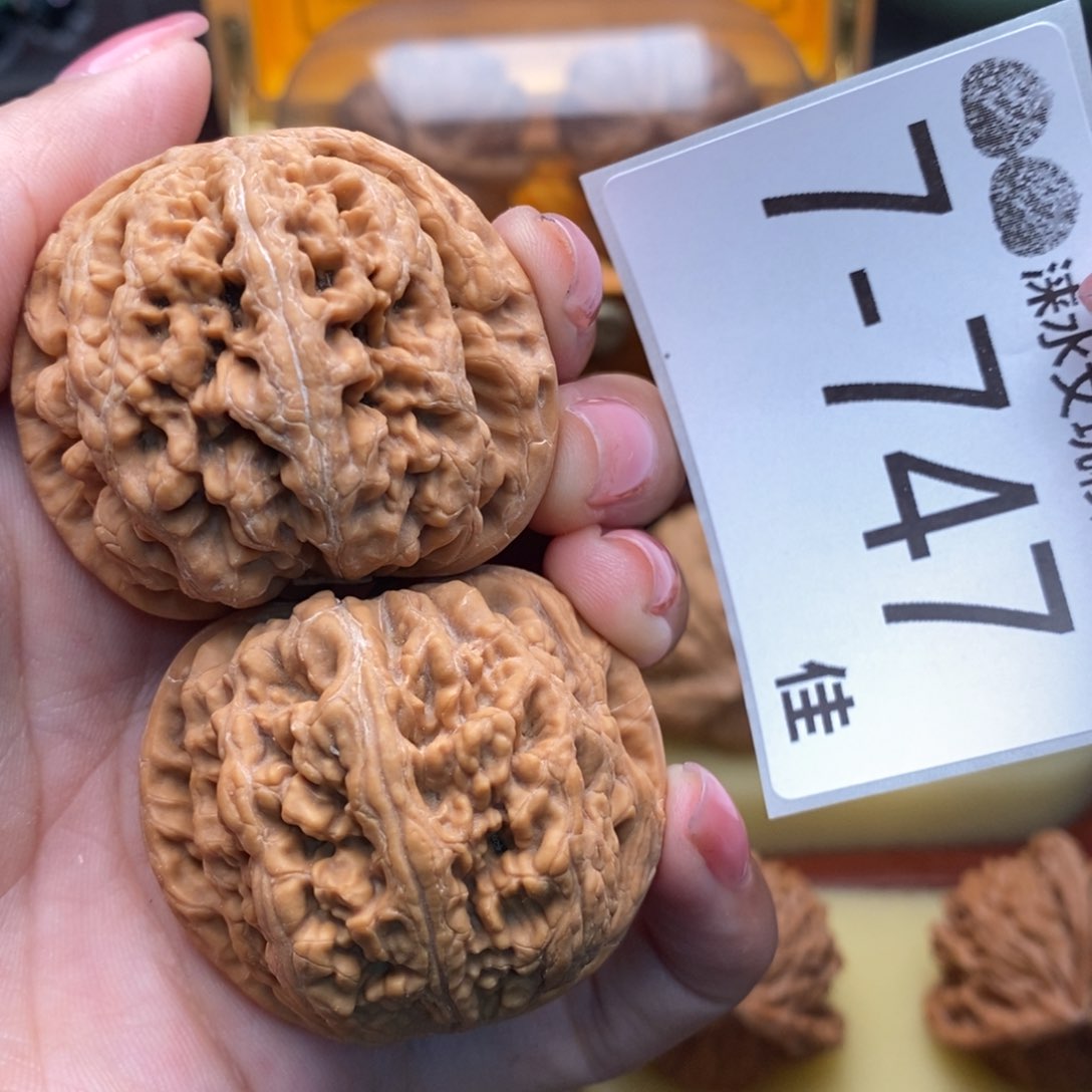 文玩核桃把件43粗筋