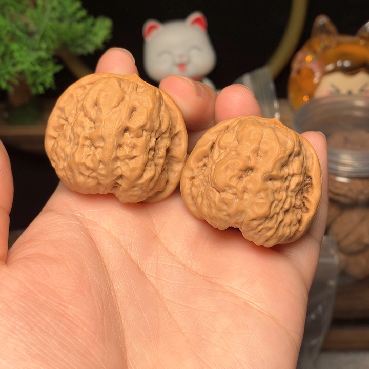 文玩核桃把件蛤蟆头