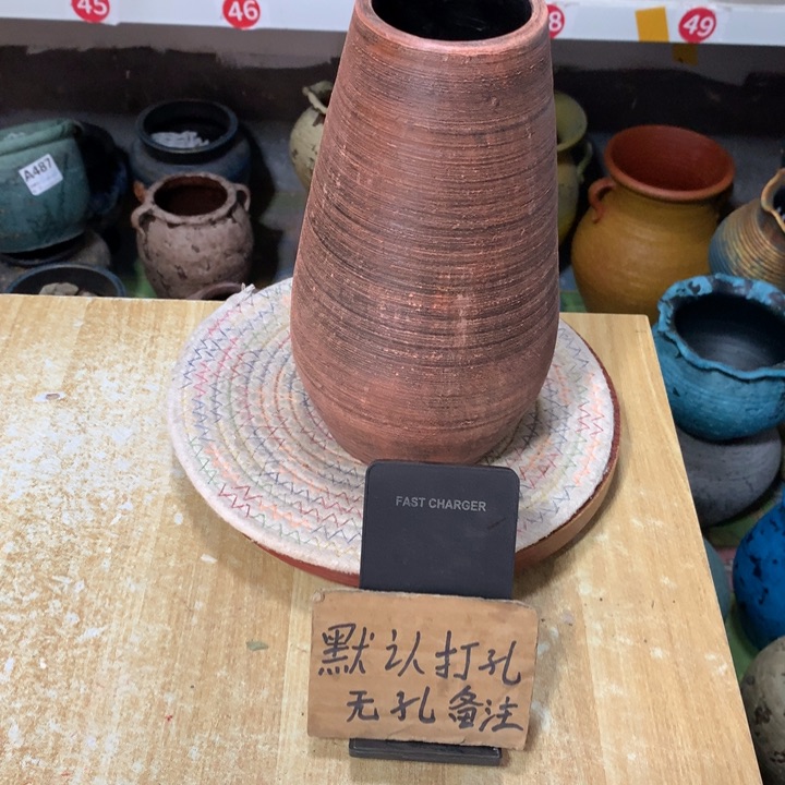 【闪购商品】粗糙盆默认打孔高23口8