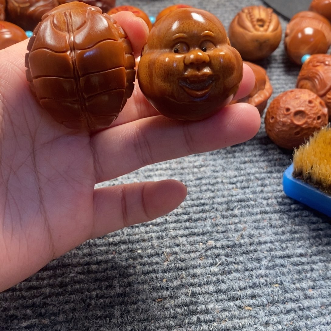 小***粥橄榄核手串/手链龟仙人