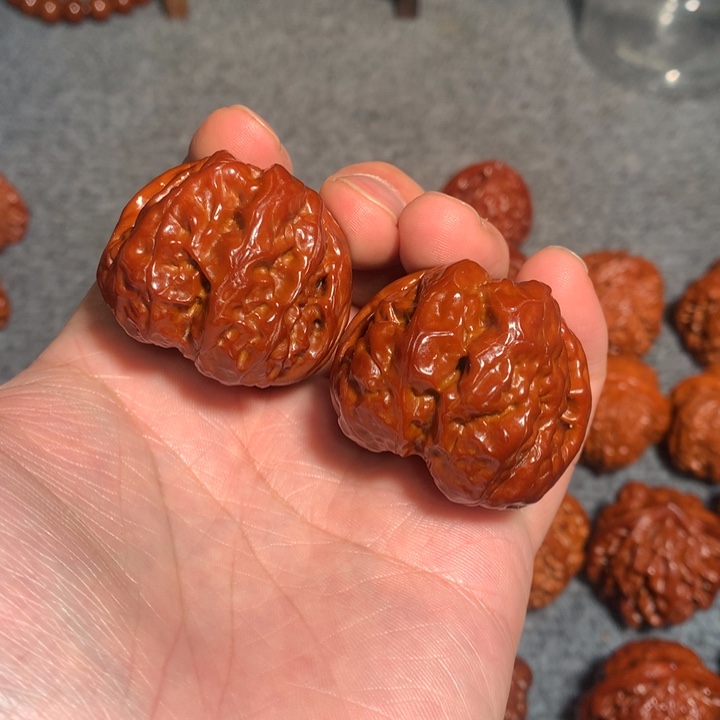 文玩核桃把件欢10蛤蟆头41