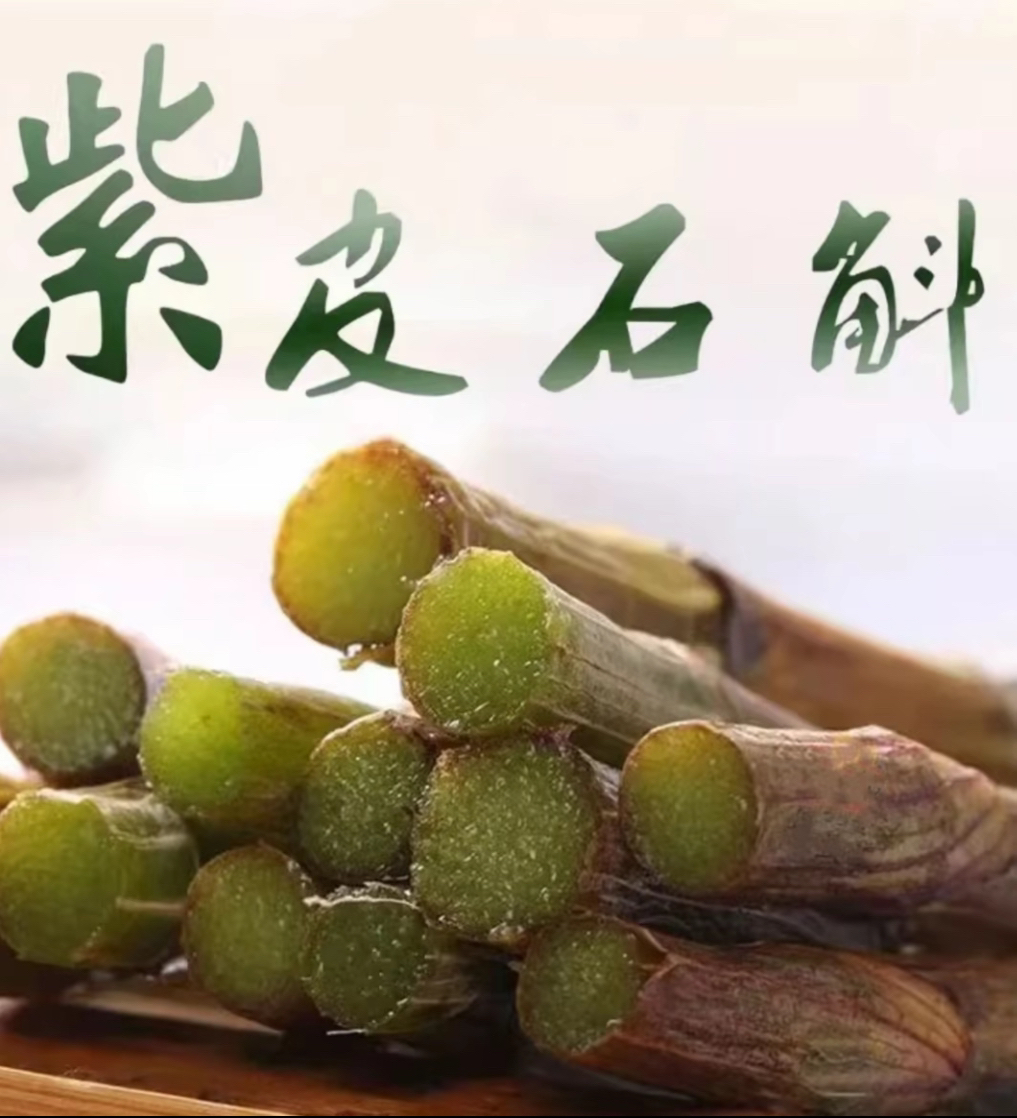 正宗云南仿野紫皮石斛鲜条 