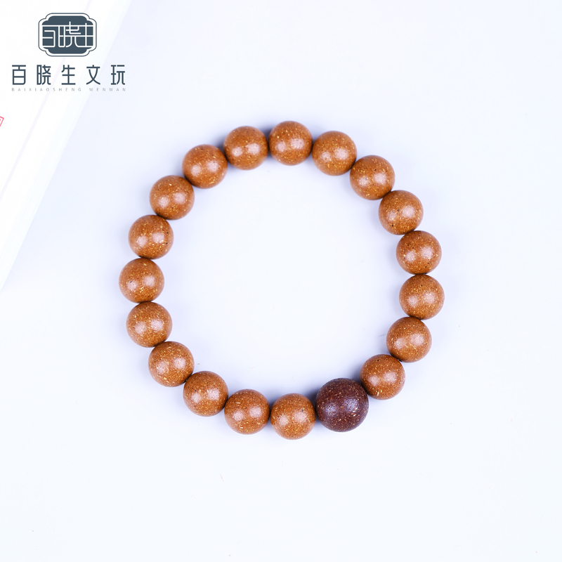 非遗合香 安宫香 10mm搭配一颗12毫米苏合香 单圈手串 