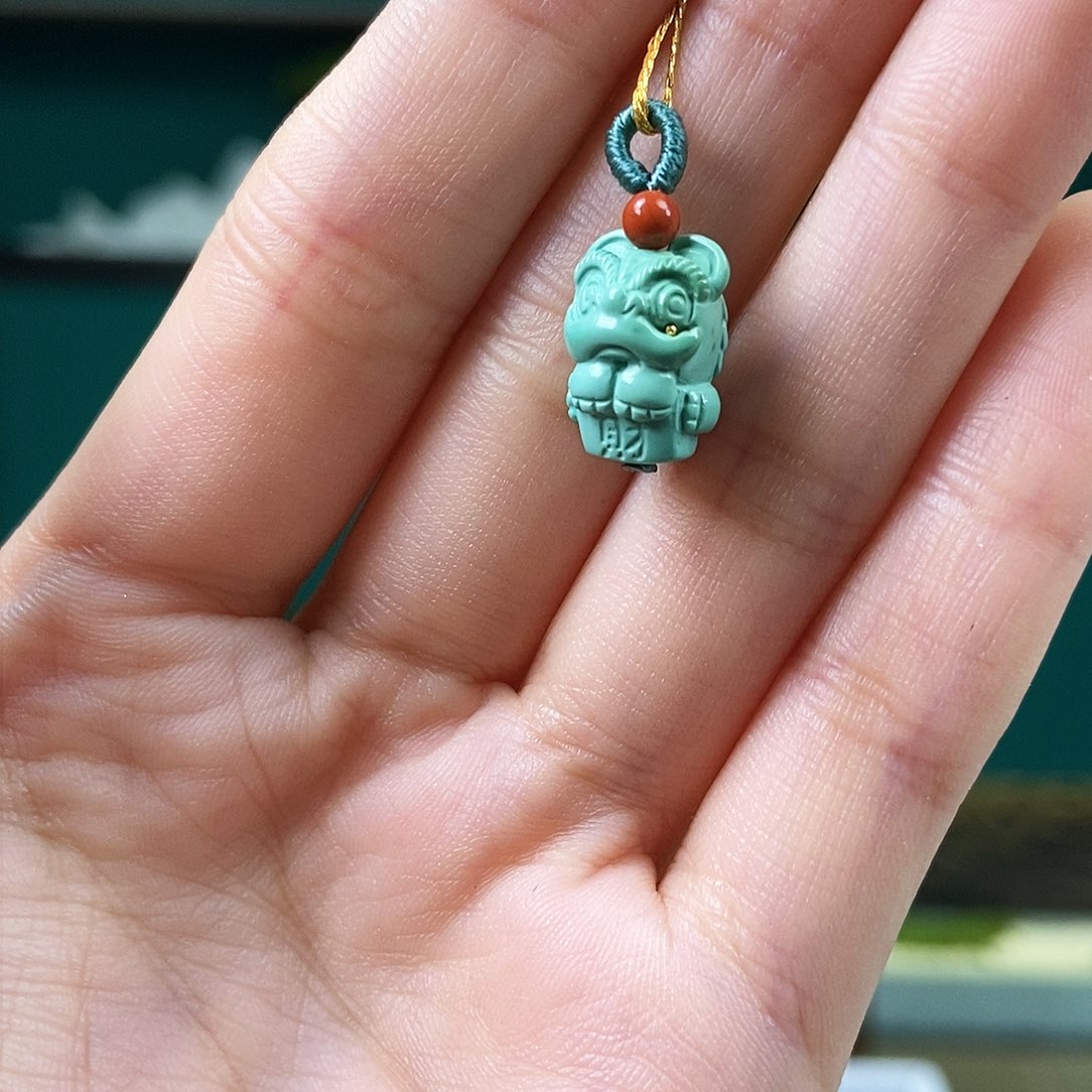 未镶嵌绿松石挂件