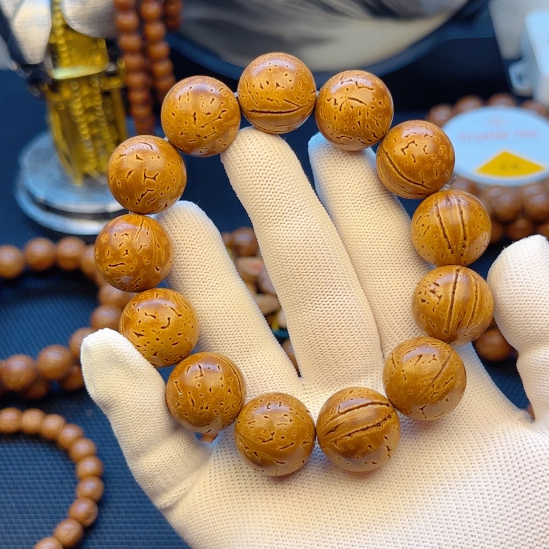 陈***慌桃核手串20尺寸东北桃核