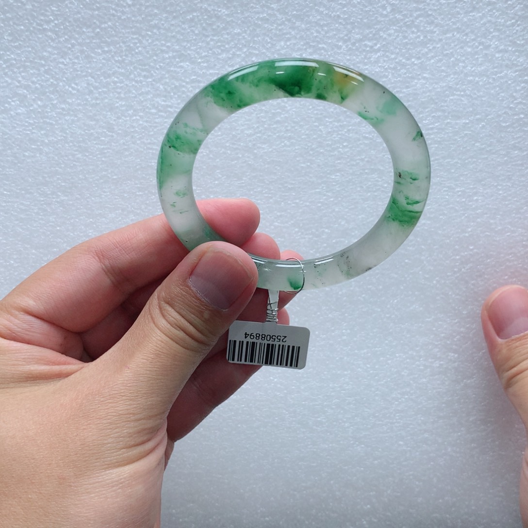 石英质玉未镶嵌手镯青青53-多人