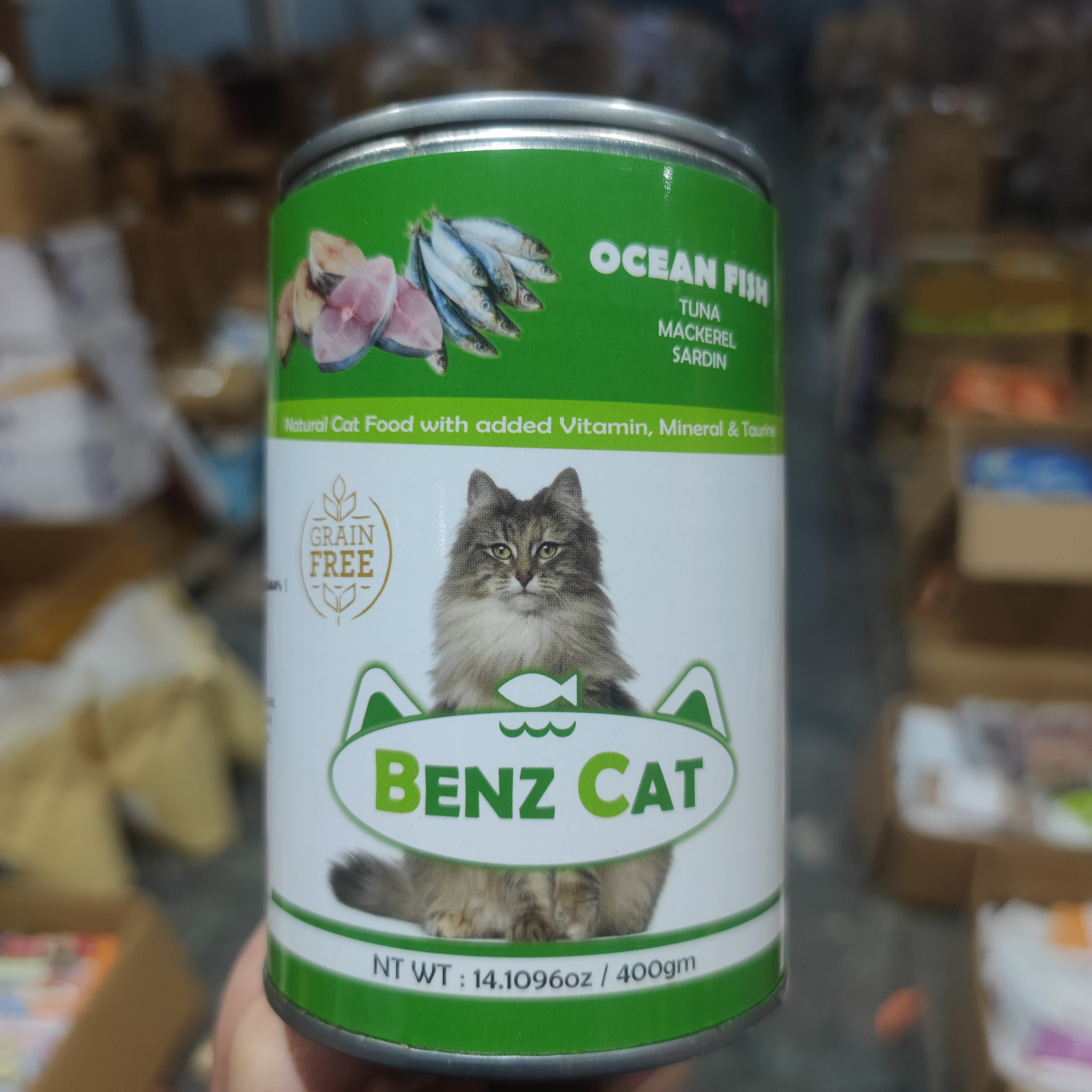 Benz  Cat宠物罐400g通用猫咪湿粮零食罐头