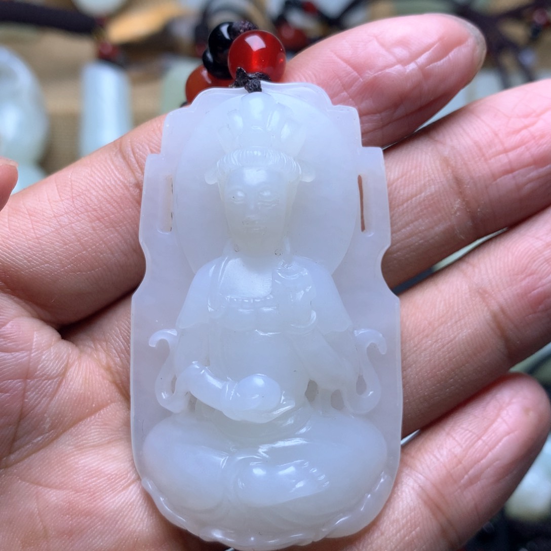 和田玉挂件未镶嵌