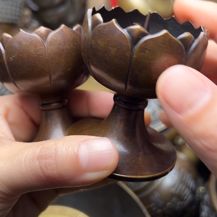 铜器摆件老王直播间