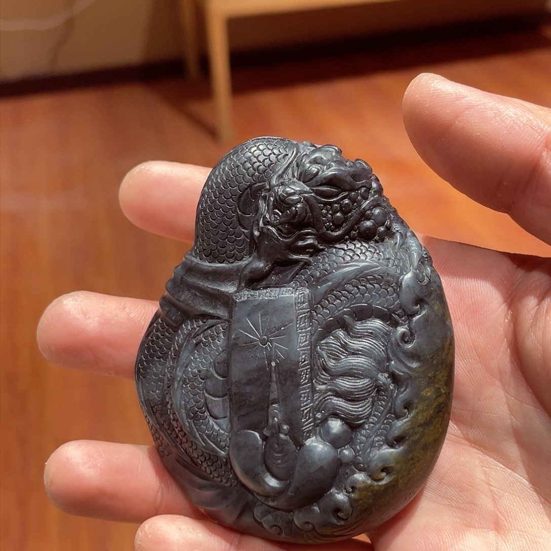 和田玉把件未镶嵌